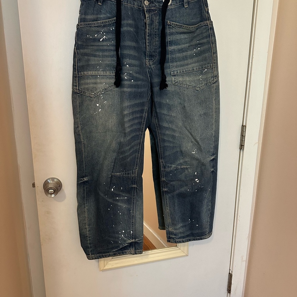 We the Free Women’s Moxie barrel jeans in Timeless Blue, size 29 - Picture 4 of 11